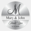 Search for silver metallic wedding stickers Grey