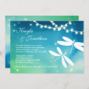 Search for dragonfly wedding invitations Teal