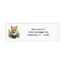 Search for fox return address labels Wildlife