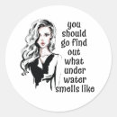 Search for smells stickers Inspirational
