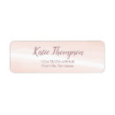 Search for pink and peach return address labels Classic