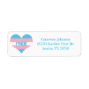 Search for pride return address labels Transgender