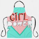 Search for black power aprons Girl