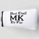 Search for fathers day golf head covers Best dad by par