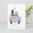 Search for just married car invitations Couple