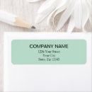 Search for seafoam green return address labels Minimalist