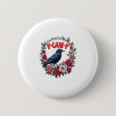 Search for funny halloween badges Raven