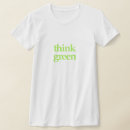 Search for think green tshirts Earth