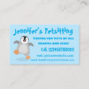 Search for penguin business cards Cute