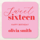 Search for sweets coasters Pink