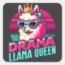 Search for llama lover stickers No drama llama