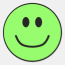 Search for green emoticon stickers Face