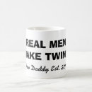 Search for twins funny mugs Dad