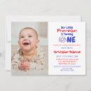 Search for patriotic 1st birthday invitations Firecracker