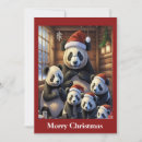 Search for panda bear christmas cards Animals