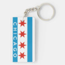 Search for with chicago flag key rings America