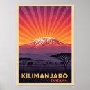 Search for kilimanjaro art Vintage