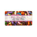 Search for rainbow sprinkles return address labels Cupcake