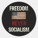 Search for anti socialism stickers Political