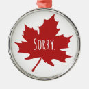 Search for canadian maple leaf christmas tree decorations Funny