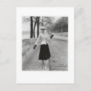 Search for 1950s fashion postcards Lady