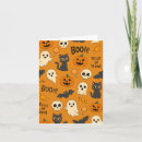 Search for pattern halloween cards Cute ghosts