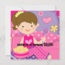 Search for brunette birthday invitations Children