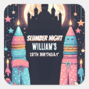 Search for slumber party stickers Sleep under