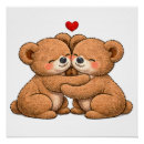 Search for love bear posters Heart