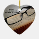 Search for reading glasses christmas tree decorations Reader
