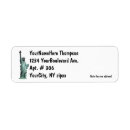 Search for statue of liberty return address labels America