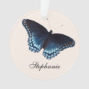 Search for purple butterfly christmas tree decorations Nature
