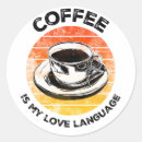 Search for caffeine lovers stickers Java