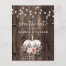 Search for pumpkin save the dates Floral
