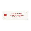 Search for apple return address labels Apple baby shower