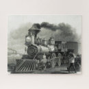 Search for steam trains puzzles Vintage steam train