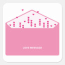 Search for romantic love message stickers Pink