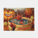Search for vintage halloween doormats Autumn