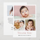 Search for baby thank you cards Photo collage