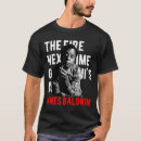 Search for james baldwin tshirts Black