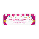 Search for carnivals return address labels Pink