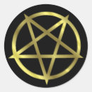 Search for witchcraft stickers Pentagram