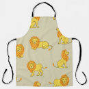Search for lion design aprons Cute