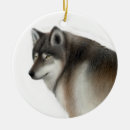 Search for timber wolf christmas tree decorations Wild animals