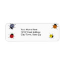 Search for lady return address labels Bug