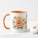 Search for flower arrangement mugs Orange