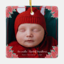 Search for poinsettia christmas tree decorations Baby