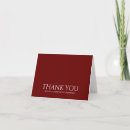 Search for deep red cards Minimalist