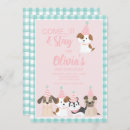 Search for dog paw print invitations Pawty