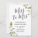 Search for branch bridal shower invitations Greenery